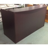 OPL169E Espresso Reception Desk Shell with Counter