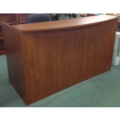 OPL169C Cherry Reception Desk Shell with Counter