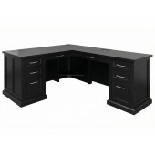 Abby Pedestal L-Desk by Martin Furniture