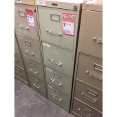 Anderson Hickey Low-Sided Filing Cabinet With Four Drawers