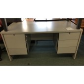 Gray Industrial Desk