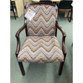 Used Multi-Colored Upholstered Side Chair
