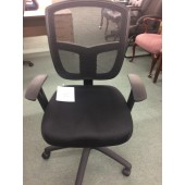 Black Mesh Back Chair