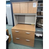 Used File and Hutch Set