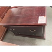 Used Two Drawer Traditional Mahogany Lateral File