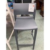 Used Modern Slate Gray Stool