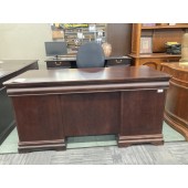 Used Mahogany Finish Credenza