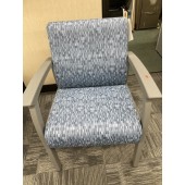 Used Blue Upholstered Side Chair