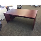 Used Mahogany Computer Desk