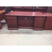 Steelcase Mahogany Desk