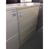 Putty Metal Lateral File Cabinet