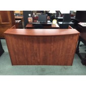 Laminate Cherry Reception Desk