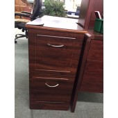 Used Cherry Vertical File Cabinet