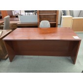 Used Cherry Finish Desk Shell