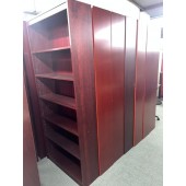 Used Mahogany Finish Bookshelf