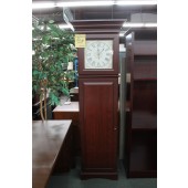 Used Mahogany Clock with Storage