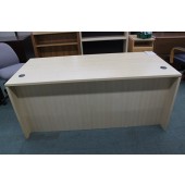 Used Light Maple Laminate Desk Shell