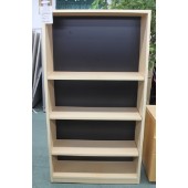 Used Light Maple Finish Laminate Bookcase