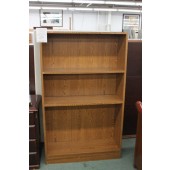 Used Oak Finish Bookshelf
