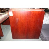 Used Mahogany Finish Dry Erase Board Cabinet