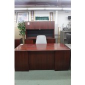 Used Three Piece Executive Desk Set