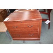 Used Cherry Lateral File Cabinet