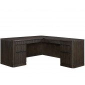 Tulane Office Pedestal L-Desk by Martin Furniture