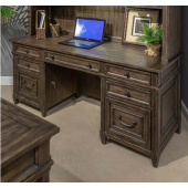 Paradise Valley Jr Executive Credenza by Liberty Furniture