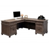 Carson L-Shaped Desk by Martin Furniture