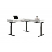 Abby Electric Sit/Stand L-Shape Desk by Martin Furniture