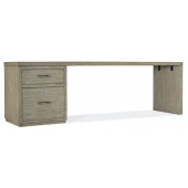 Hooker Furniture Home Office Linville Falls 96" Desk with Small File