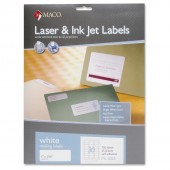 White Mailing Labels