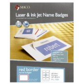 Maco ML7001 Name Badge Labels