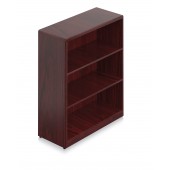 Margate Wood Veneer 42" 3 Shelf Bookcase 