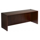 Boss Laminate Desk Shell 60 x 30 - Mahogany