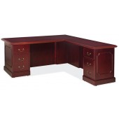 Abbey Collection L Group Workstation 72"