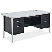 600 Series Steel - Teachers Desk Double Ped