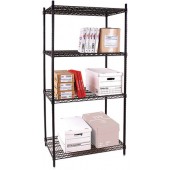 Wire Shelving Unit 36"Wx21Dx72"H