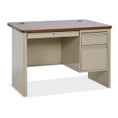 Series Heavy Duty Single Right 3/4 Pedestal Desk