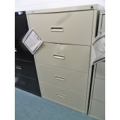 4 Drawer Lateral File Cabinet Putty