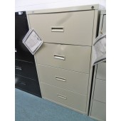 4 Drawer Lateral File Cabinet Putty