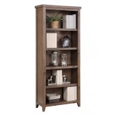 Windsor Open Bookcase by Martin Furniture. Chestnut