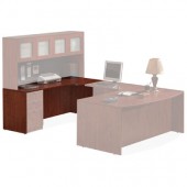 OPL182 Porkchop Credenza with Corner Extension