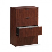 OPL184 Laminate 4 Drawer Lateral File