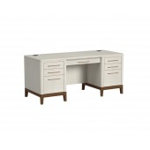 Pomona Double Pedestal Desk by Martin Furniture