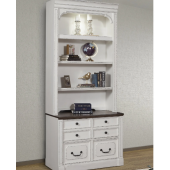 Provence 2Pc Lateral File and Hutch by Parker House