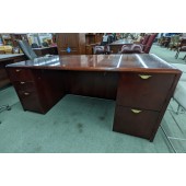 Used Double Pedestal Desk
