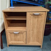 Used Small Laminate Storage Cabinet by Bush