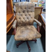 Used  High Back Tufted Upholstered Executive Chair