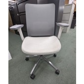 Closeout Factor™ High Back Gray Mesh Chair by Global
